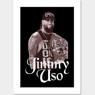 WRESTLEMANIA // JIMMY USO Posters and Art